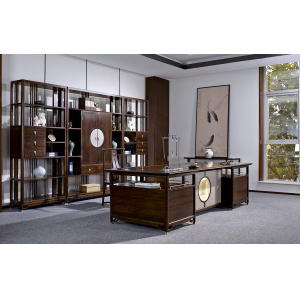 现代风格实木办公