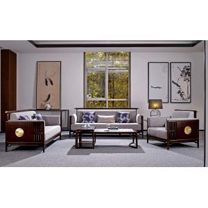 现代风格实木办公