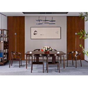 现代风格实木办公